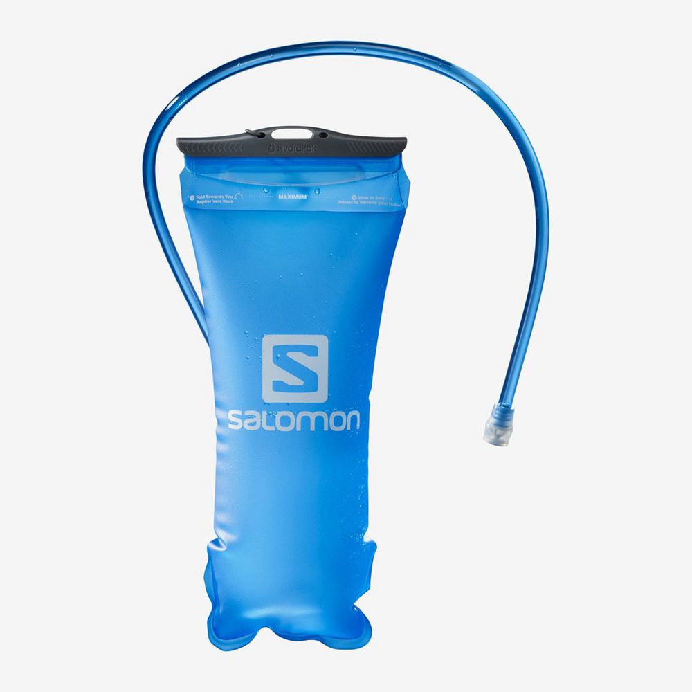 Mochila Trail Running Salomon Hombre Azules - Salomon Argentina SOFT RESERVOIR 2L,645931-MKP